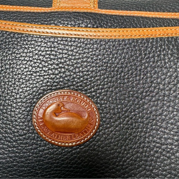 Dooney Bourke Vintage Equestrian All Weather Crossbody Bag With Gold Accents - Picture 4 of 16